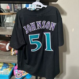 Diamond backs throwback Mitchell & Ness jersey Xl Randy Johnson